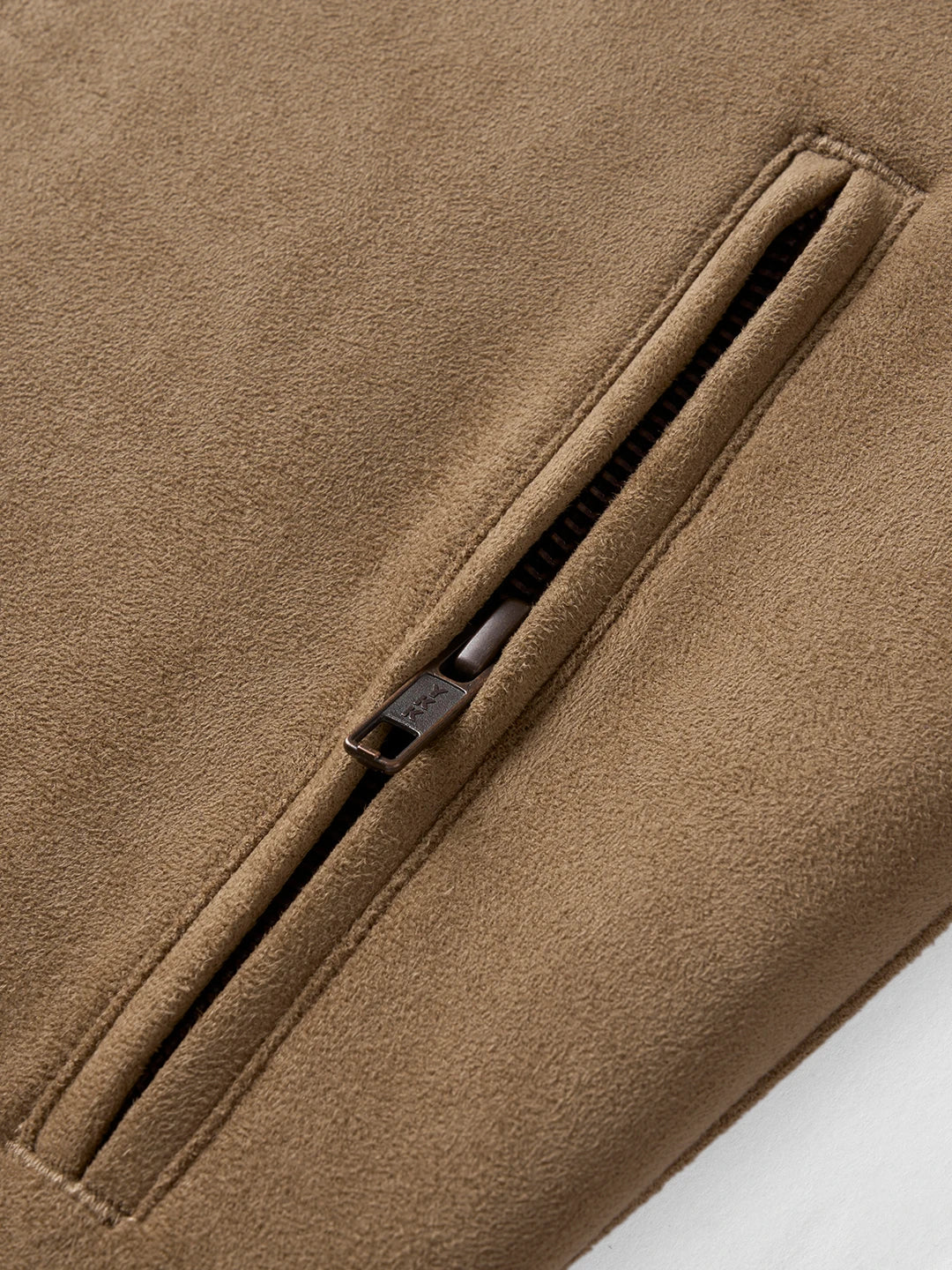Regular Fit Suede Jacket