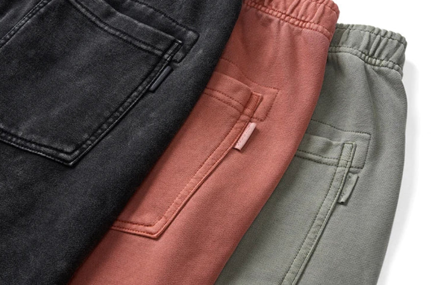Oversize Washed Sweatshorts