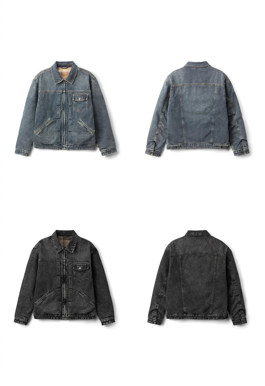 Warm Oversize Denim Jacket