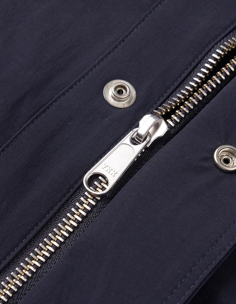 Oversized Hooded  Cargo Jacket