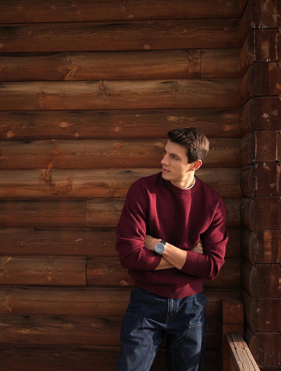 Cotton Wool Blend Sweater