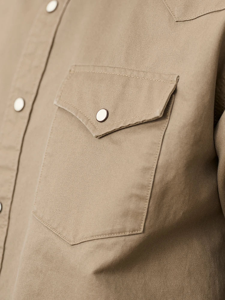 Washed Western Oversize Shirt