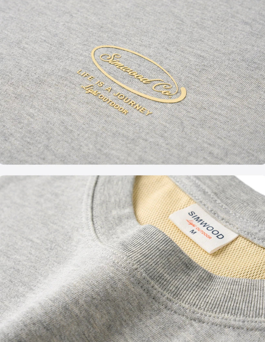 Oversized Two-Tone T-Shirt