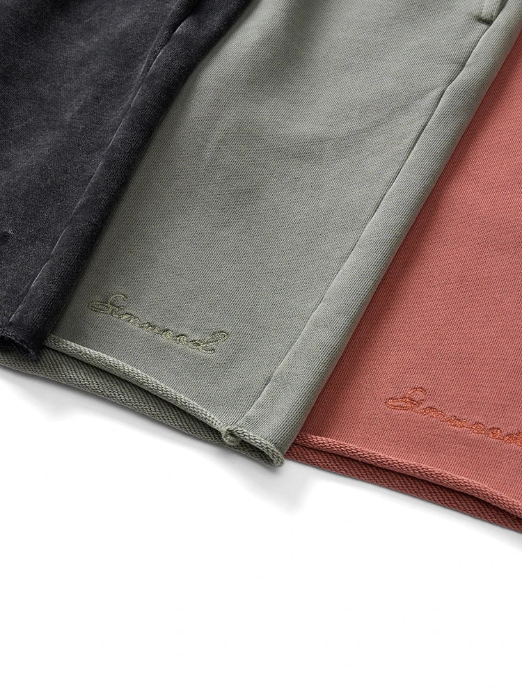 Oversize Washed Sweatshorts