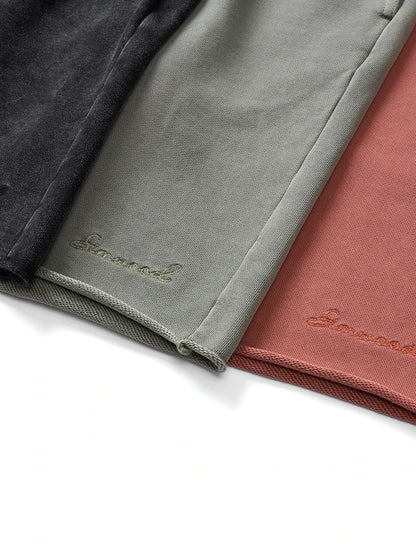 Oversize Washed Sweatshorts