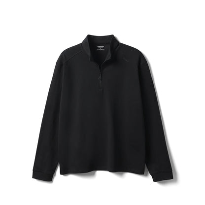 Half-Zip Long Sleeve T-Shirt