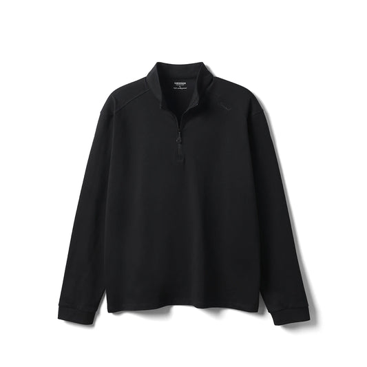 Half-Zip Long Sleeve T-Shirt