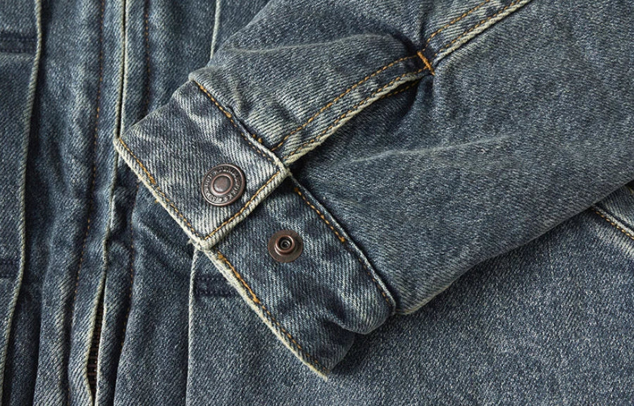Warm Oversize Denim Jacket