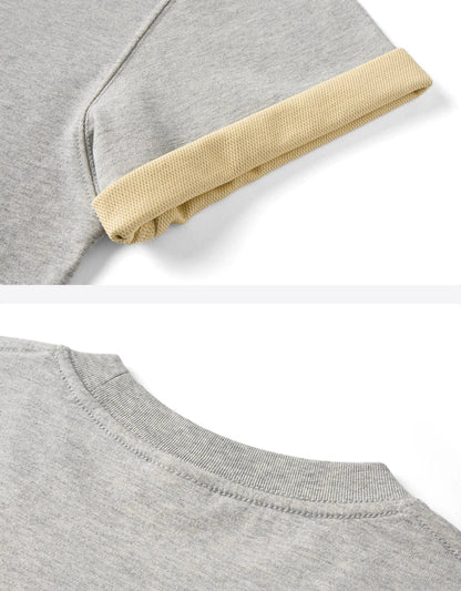 Oversized Two-Tone T-Shirt