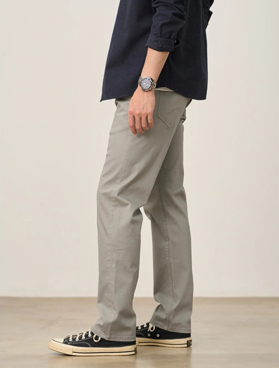 Casual Straight Chinos