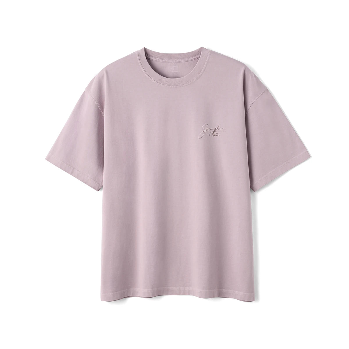 Heavyweight Letter Print T-Shirt