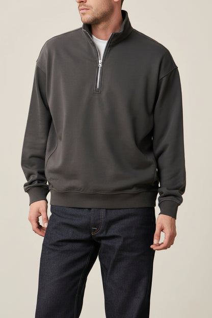 Heavyweight Half-Zip Pullover