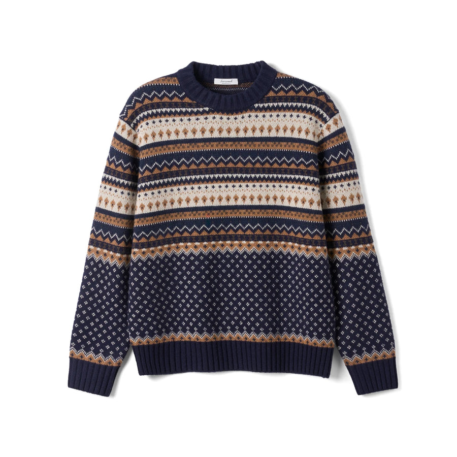 Oversized Knitted Distressed Sweater