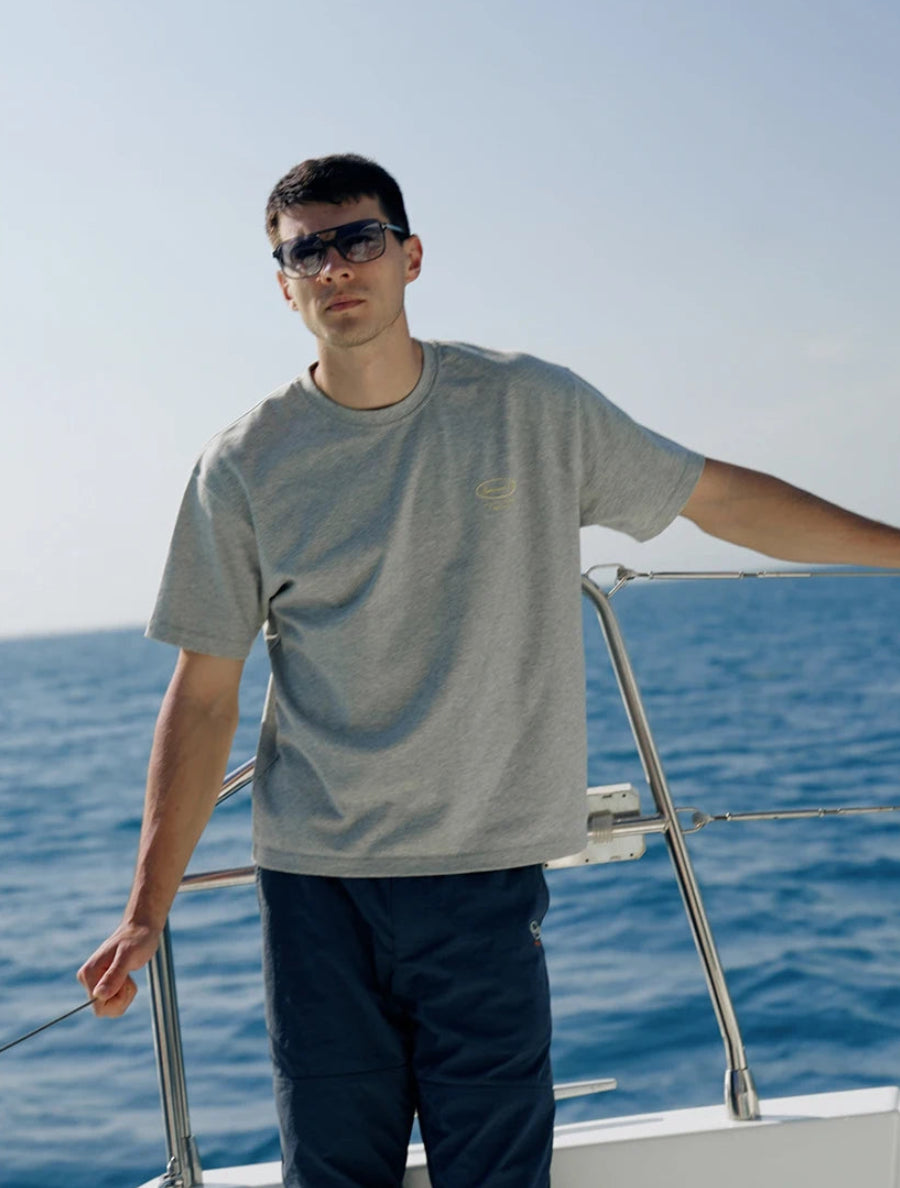 Oversized Two-Tone T-Shirt