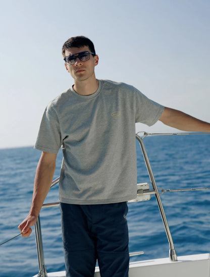 Oversized Two-Tone T-Shirt