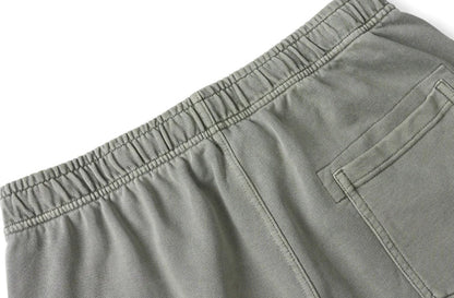 Oversize Washed Sweatshorts