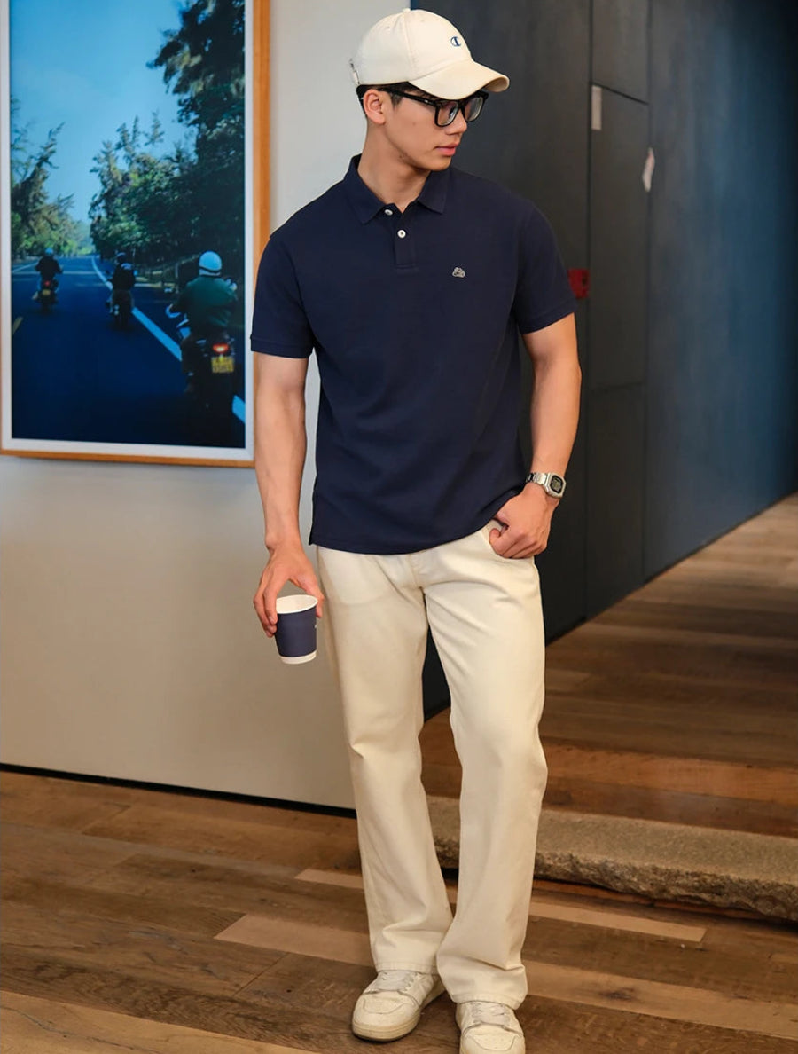 Oversized Polo Shirt