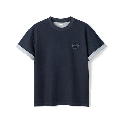 Oversized Two-Tone T-Shirt