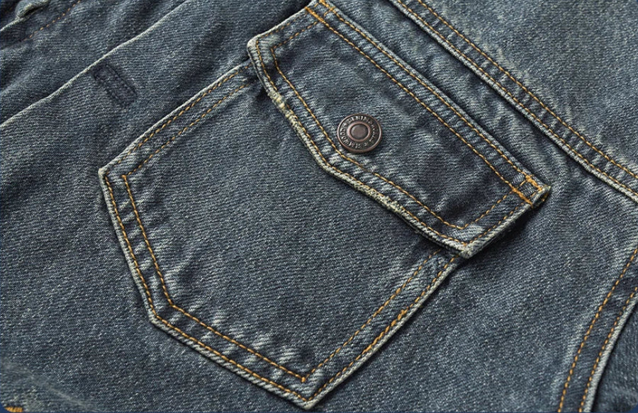 Warm Oversize Denim Jacket