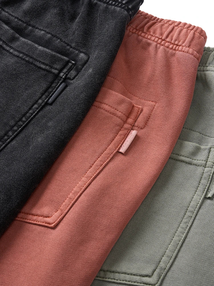 Oversize Washed Sweatshorts