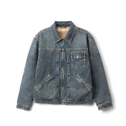 Warm Oversize Denim Jacket