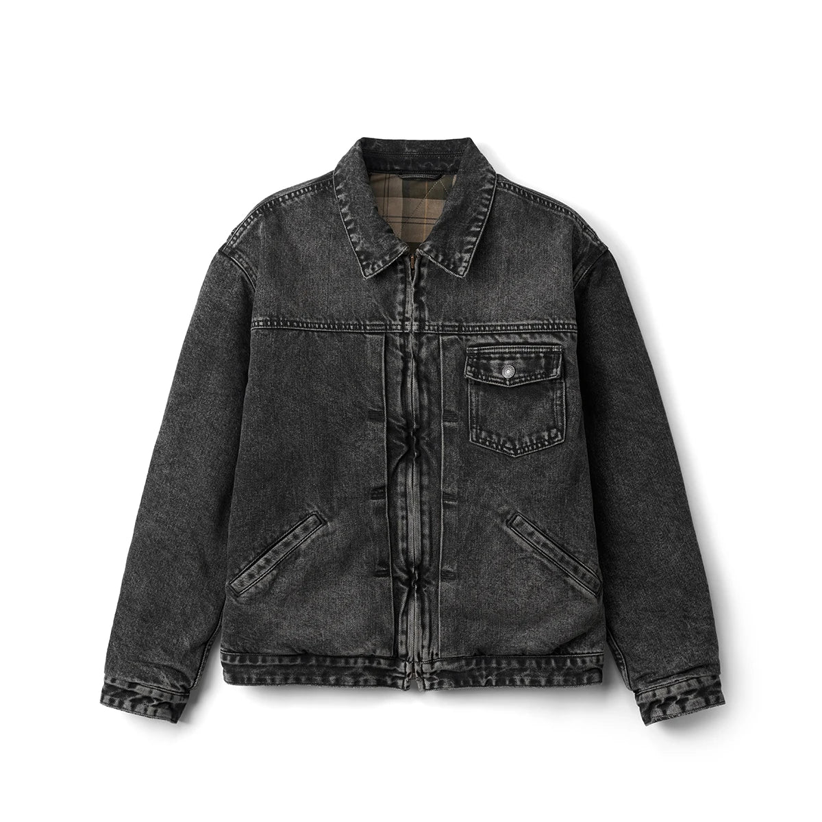 Warm Oversize Denim Jacket