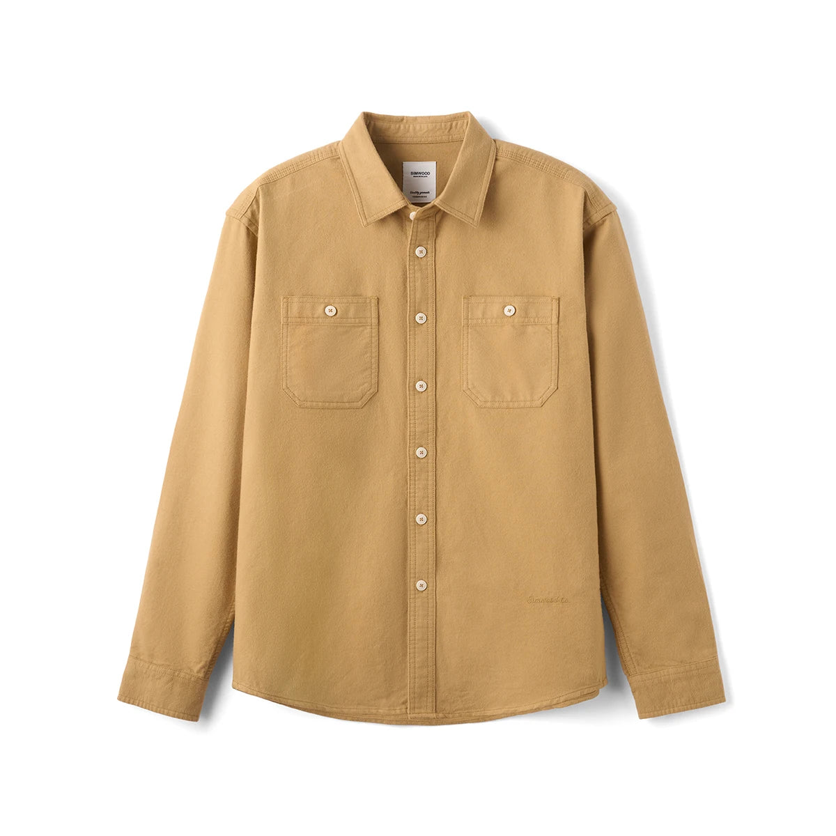 Cotton Loose Long Sleeve Shirt