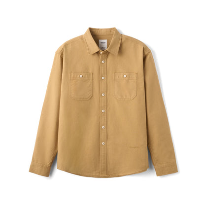 Cotton Loose Long Sleeve Shirt