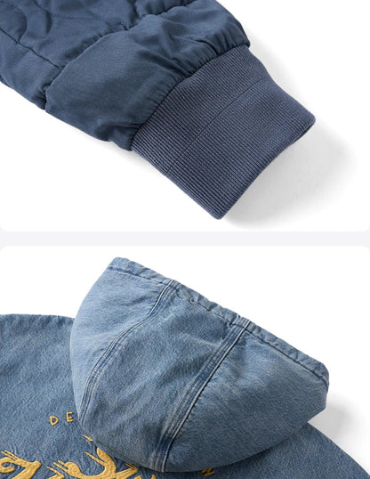 Fleece Hooded Oversize Jacket