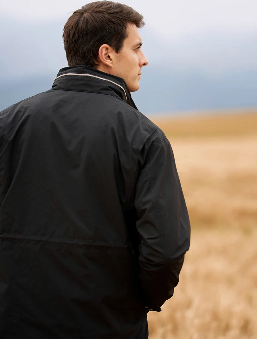 Oversized Hooded  Cargo Jacket