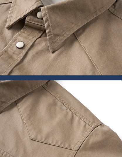 Washed Western Oversize Shirt