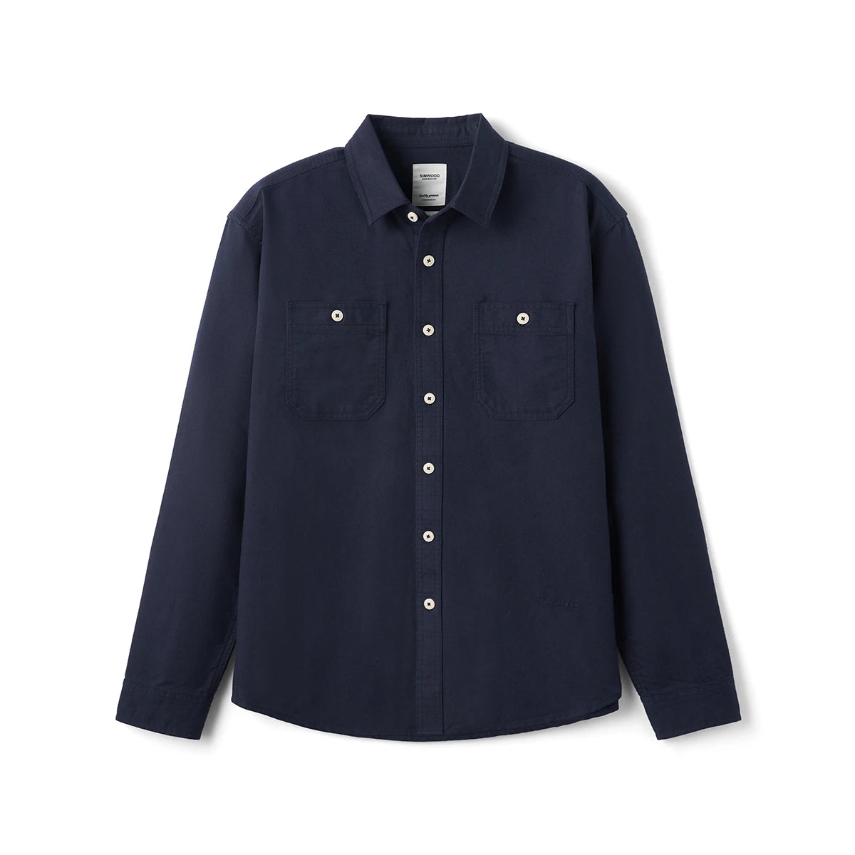 Cotton Loose Long Sleeve Shirt