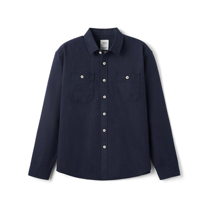Cotton Loose Long Sleeve Shirt