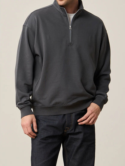 Heavyweight Half-Zip Pullover