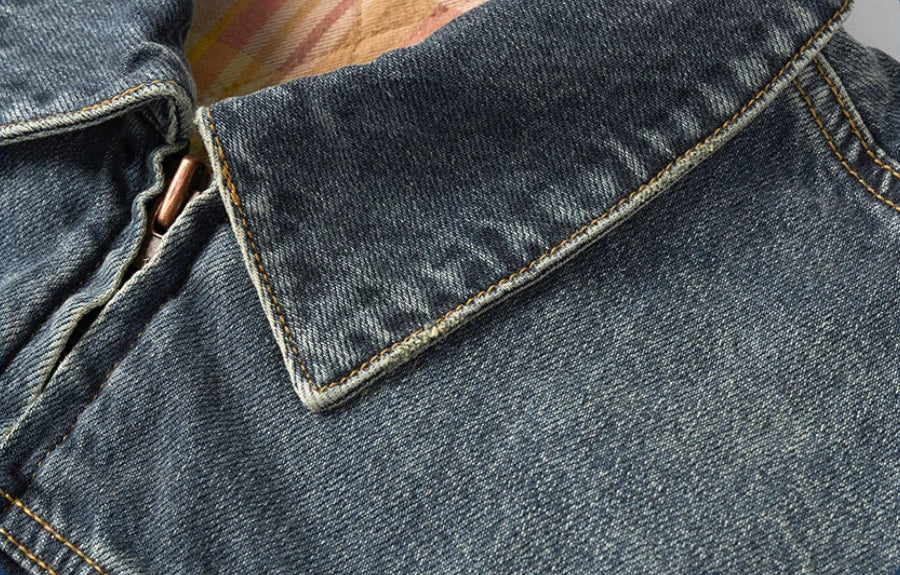 Warm Oversize Denim Jacket