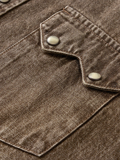 Oversize Denim Shirt