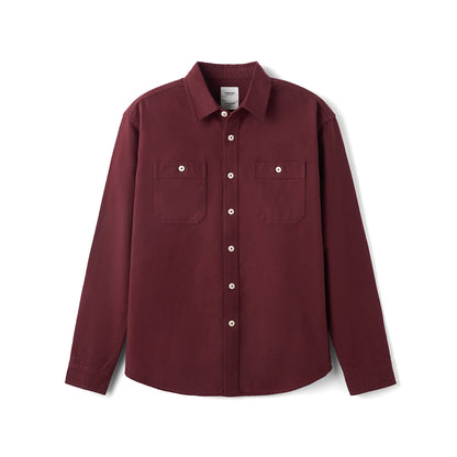 Cotton Loose Long Sleeve Shirt