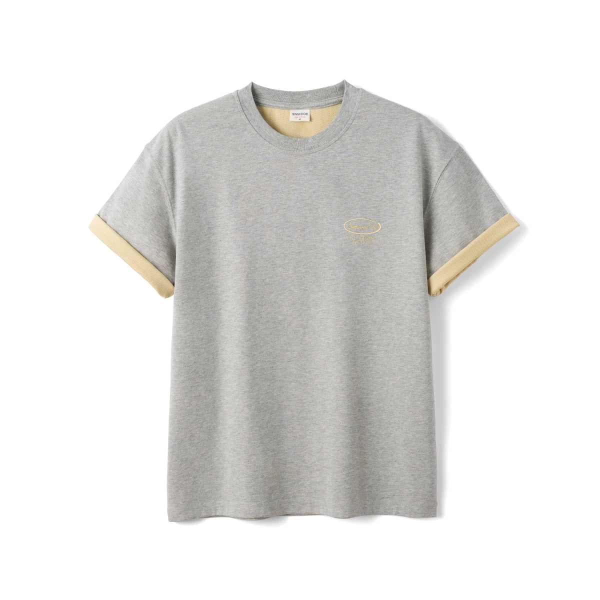 Oversized Two-Tone T-Shirt