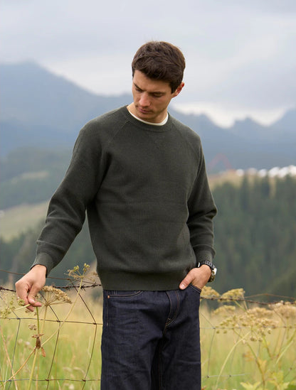 Cotton Wool Blend Sweater
