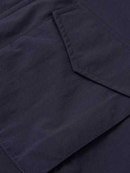 Oversized Cargo Trench Jacket