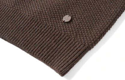 Oversized Blend Waffle Knit Sweater