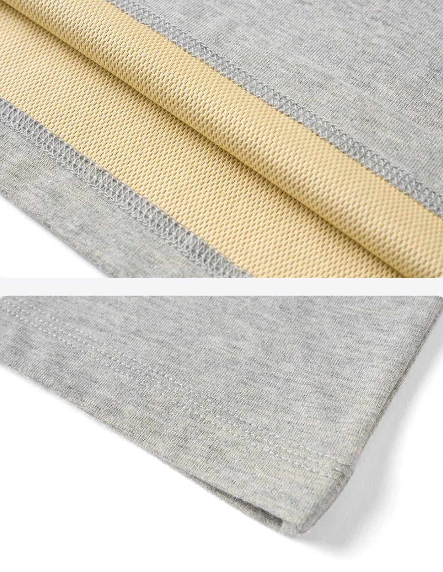 Oversized Two-Tone T-Shirt