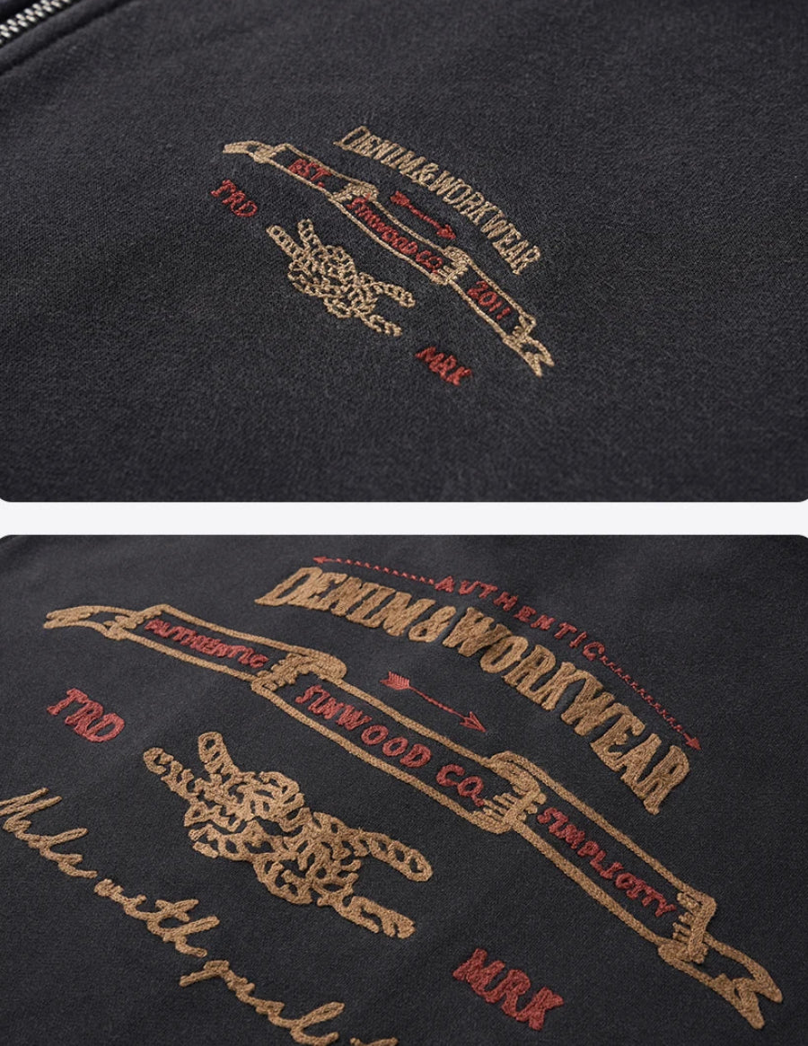 Heavyweight Zip-Up Hoodie