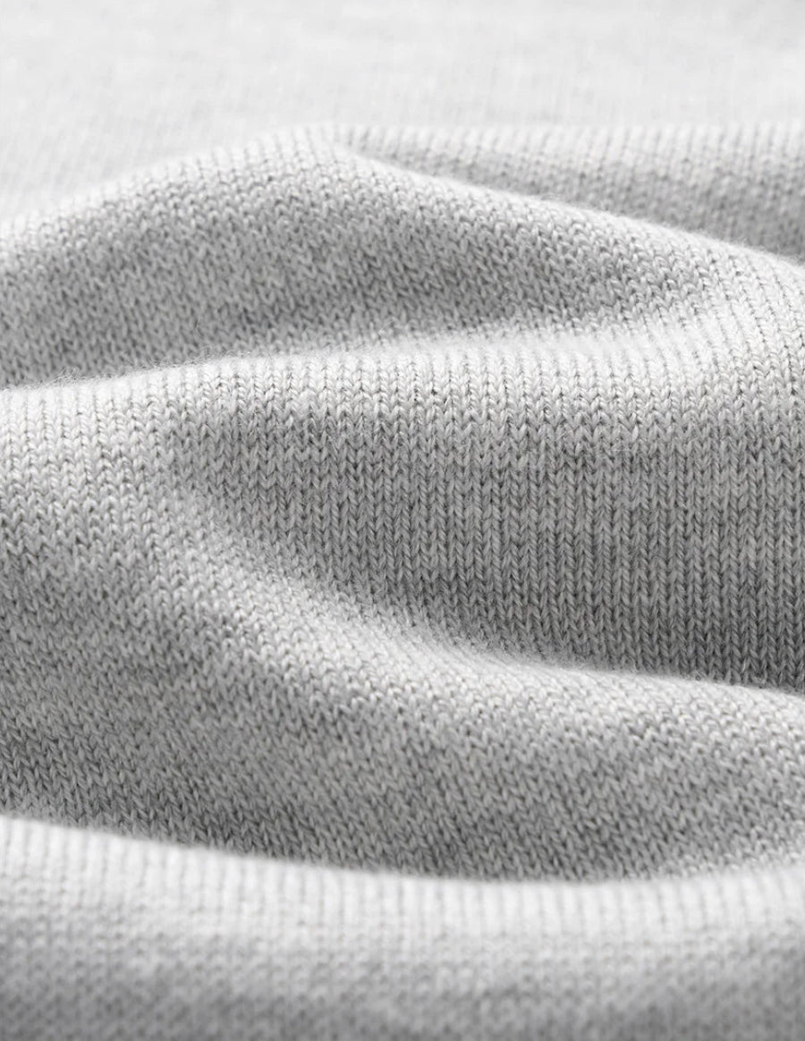 Fine Knit Wool Blend Sweater