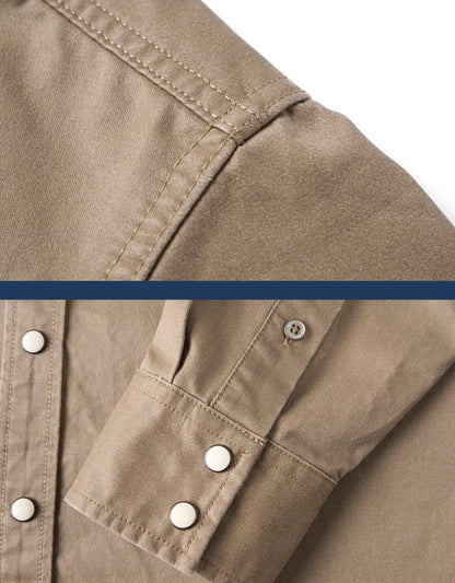 Washed Western Oversize Shirt
