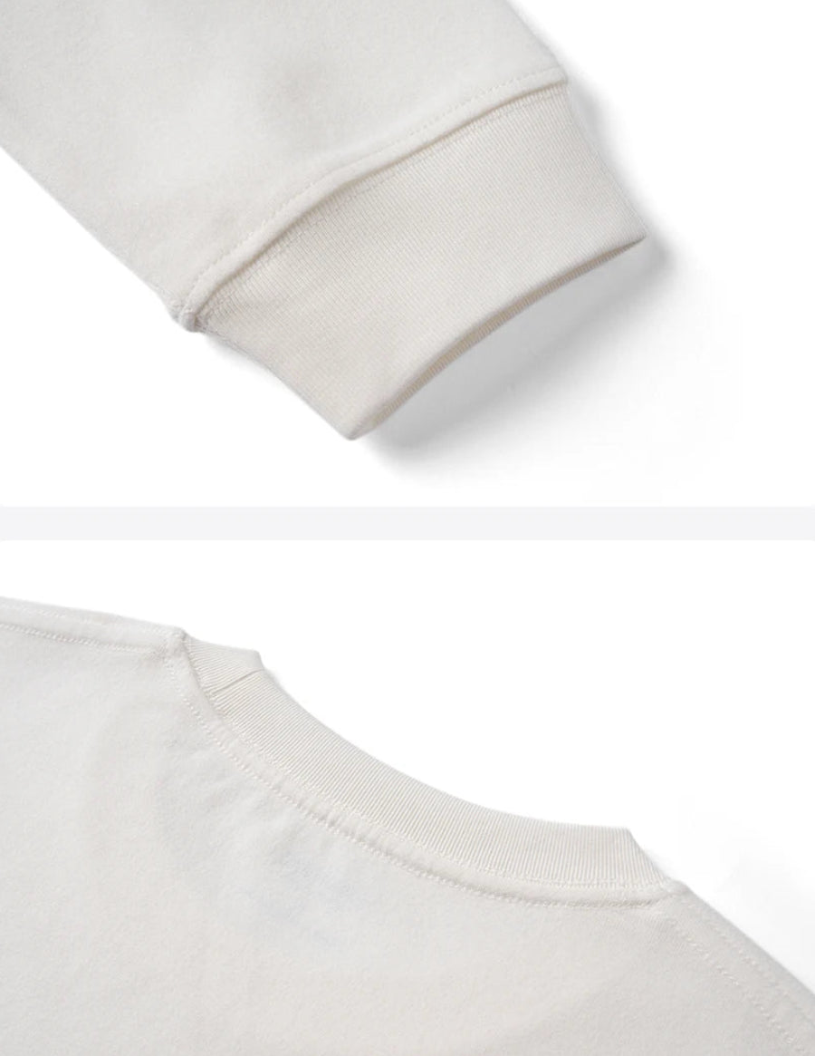 Oversized Thermal Sweatshirt