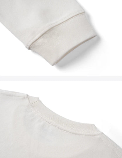 Oversized Thermal Sweatshirt