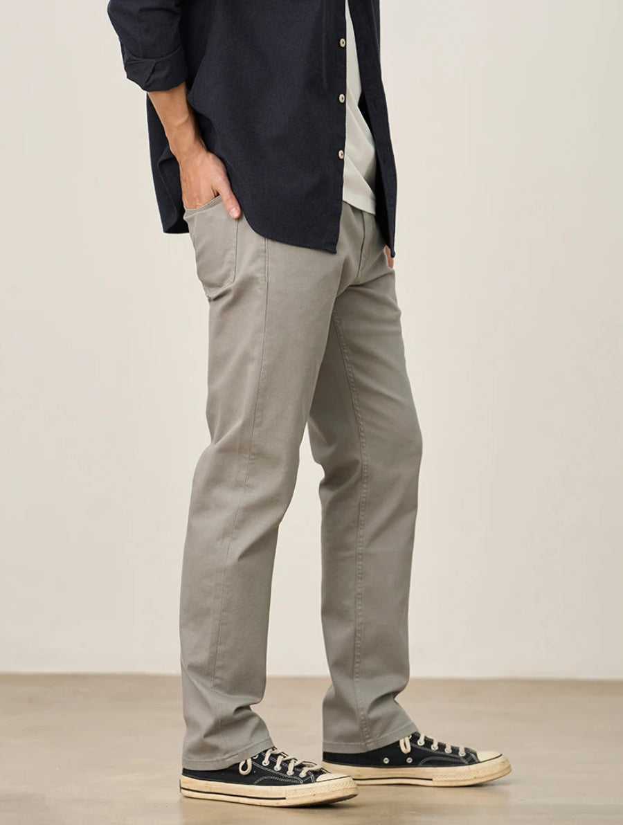 Casual Straight Chinos