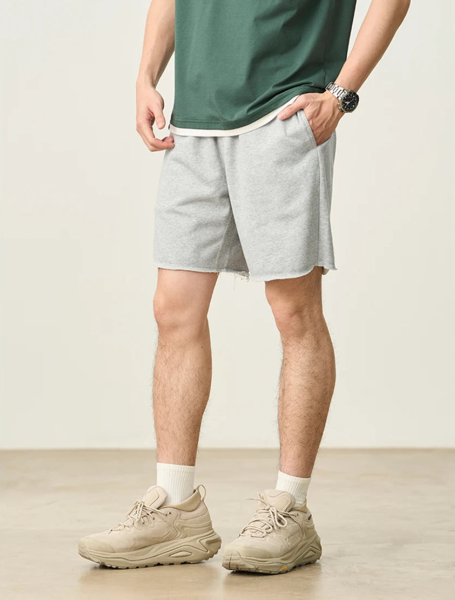Oversize Athletic Sports Sweatshorts
