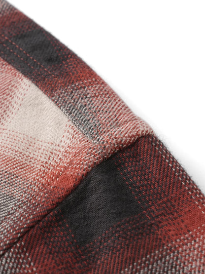 Heavyweight Plaid Flannel Oversized Shirt